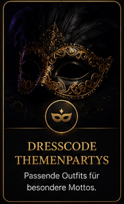 Dresscode Themenpartys