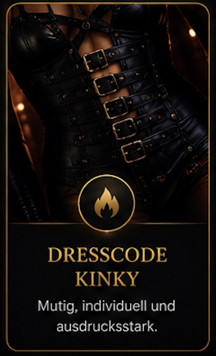 Dresscode Kinky Party