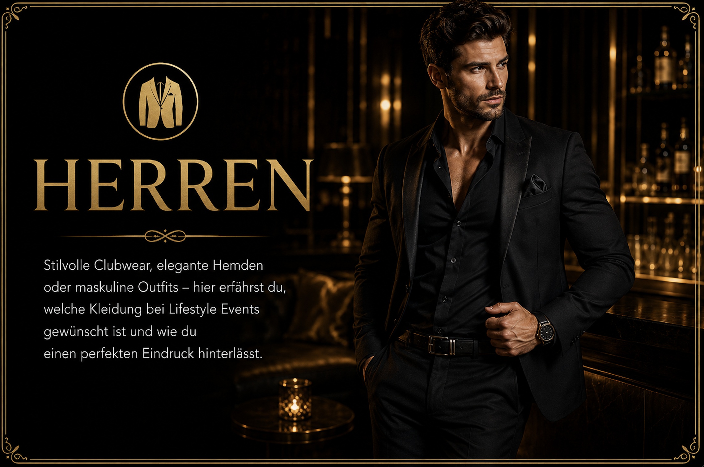 Dresscode Herren - Stilvolle Kleidung für Lifestyle Events