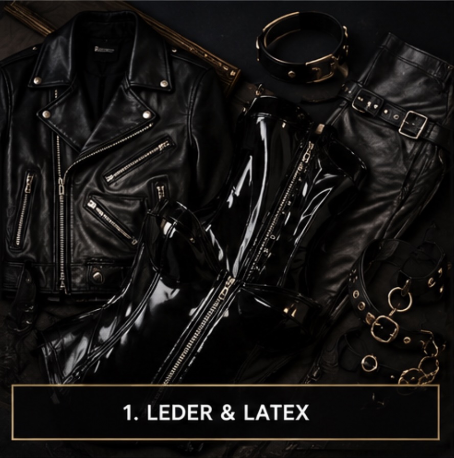 Leder und Latex auf Fetisch Partys