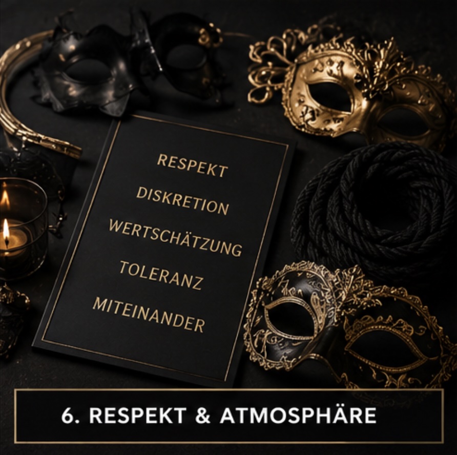 Respekt und Atmosphäre auf Fetisch und BDSM Partys