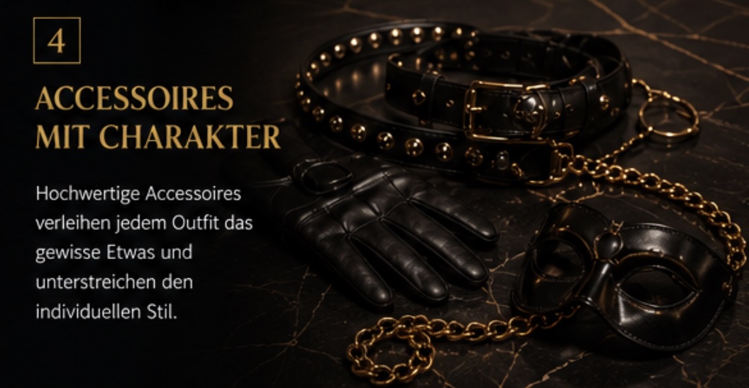 Accessoires mit Charakter
